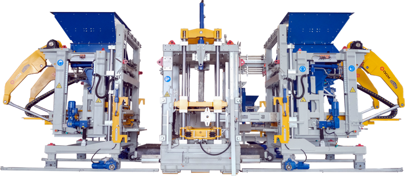 qgm zn2000-2c ເຄື່ອງເຮັດໃຫ້ດິນຈີ່ bricks ທີ່ມີຄວາມສະຫຼາດ - ເຮັດໃຫ້ທຸກໆຫາງມີ 